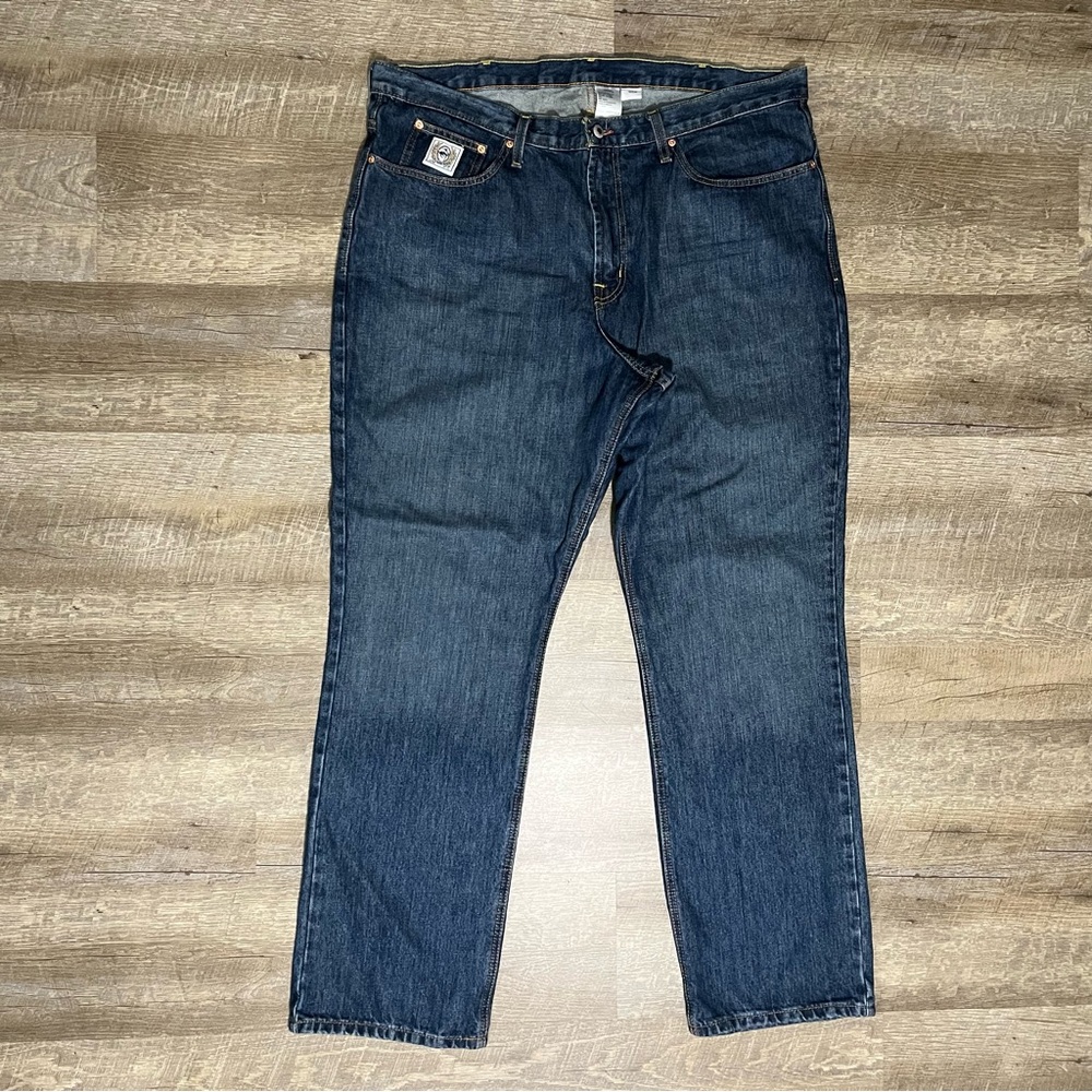 Cinch Men’s 42 x 34 Classic White Label Bootcut Cotton Denim Jeans